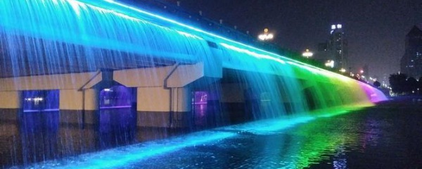 橋體水幕設計