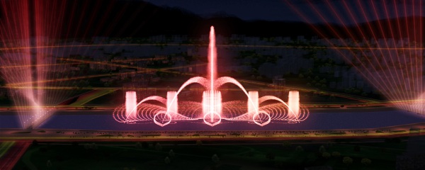 西安噴泉公司關(guān)于水上燈光秀設(shè)計